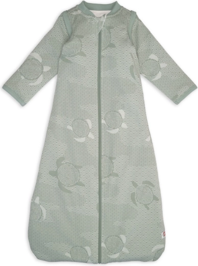Saco de dormir Lodger con mangas desmontables matcha silk, talla 86/98