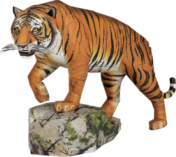 Rompecabezas 3D metálico de tigre de Bengala METAL EARTH