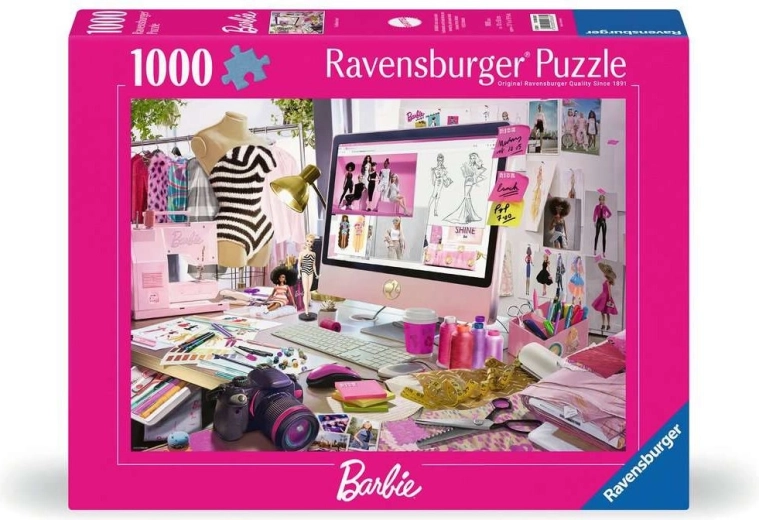 Puzzle Ravensburger Barbie: Icono de la moda, 1000 piezas