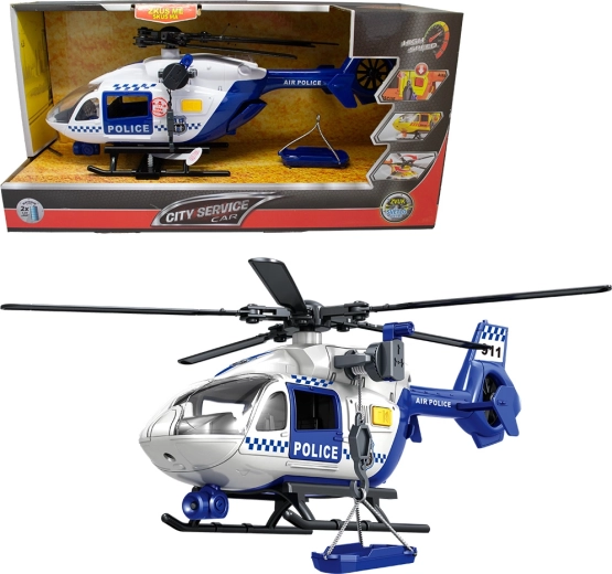 Helicóptero de policía 1:12 Sparkys