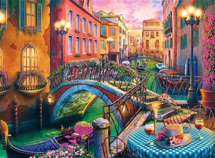 Puzzle Noche en Venecia 3000 piezas