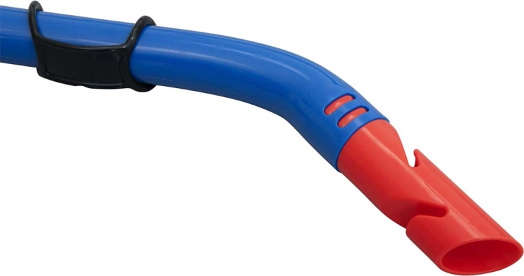 Tubo de snorkel con boquilla de silicona y tapa antiaagua