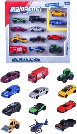 Majorette Street Cars set de 12 coches metálicos - 12 uds.