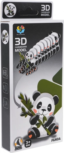 Rompecabezas 3D panda