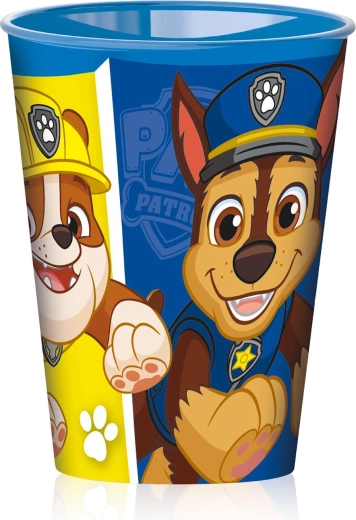 Vaso de plástico 260 ml con motivo PATROLA