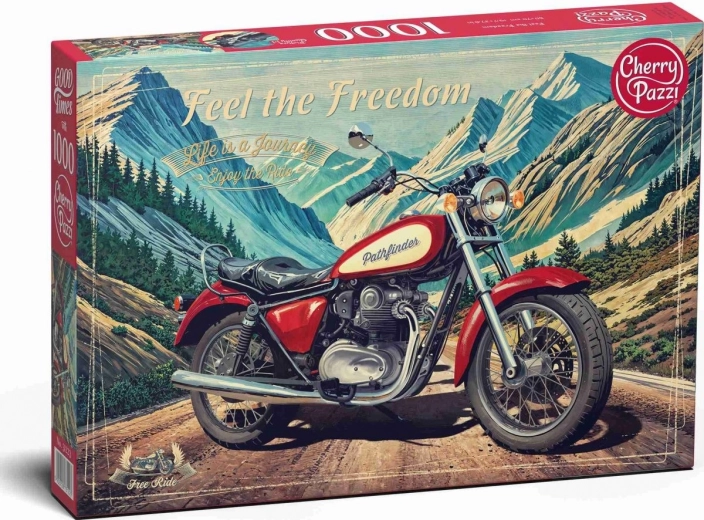 Puzzle Cherry Pazzi «Siente la libertad» 1000 piezas