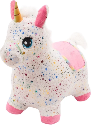 Unicornio saltarín de felpa con sonido PLAYTO