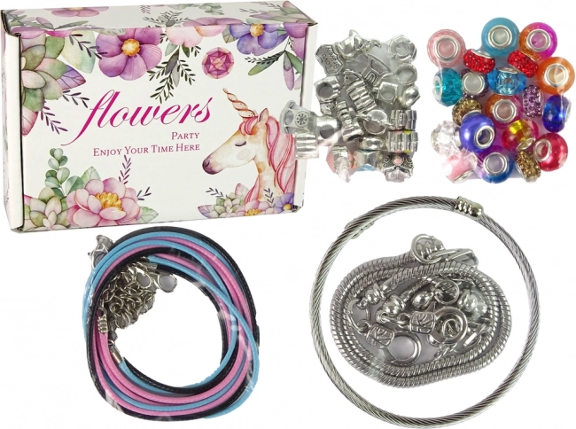 Set para hacer joyas con cuentas y pulseras