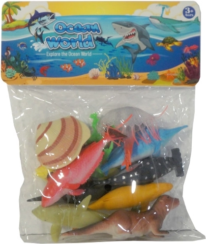Set de figuras de animales marinos – 8 uds.