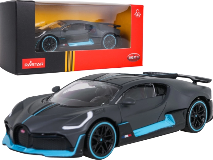 Modelo metálico de coche Bugatti Divo RASTAR a escala 1:43