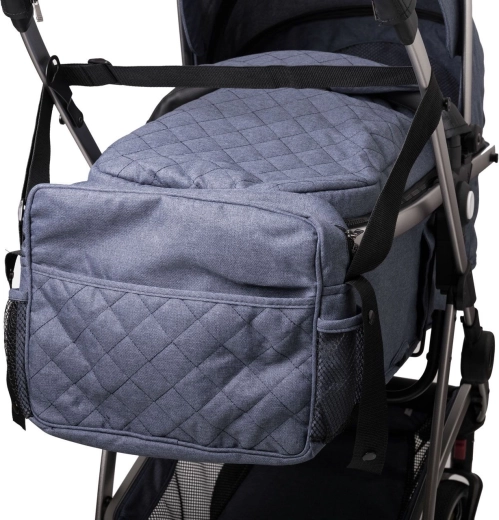 Bolso y amplia cesta de la compra