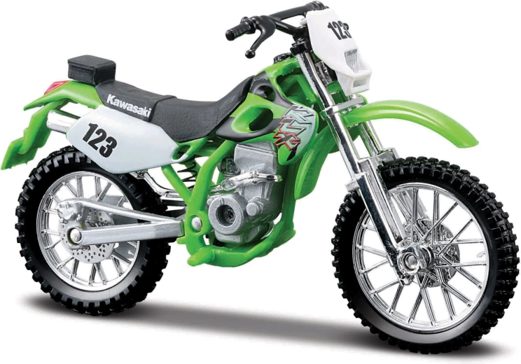 Motocicleta Maisto Kawasaki KLX 250SR 1:18