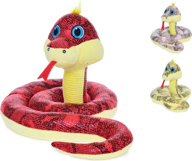 Serpiente de peluche de 20 cm para bebés