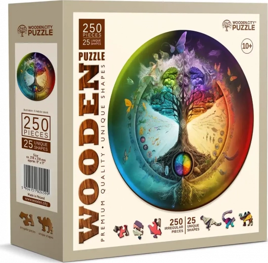Puzle de madera Árbol de la vida 250 piezas WOODEN CITY