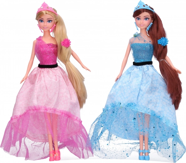 Muñeca princesa con accesorios 29 cm