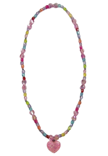 Collar infantil con colgante de corazón