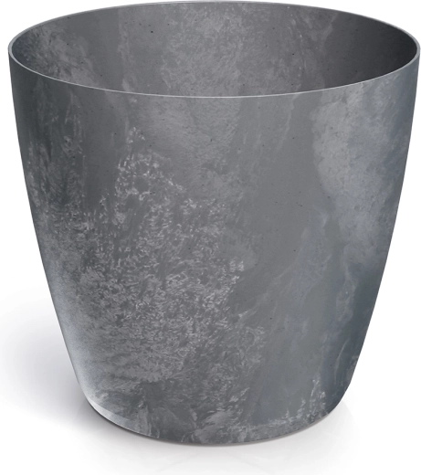 Maceta Mate Beton Effect 13,8 cm marengo