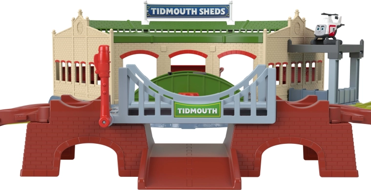 Plataforma giratoria y depósito de Tidmouth para cambiar el sentido de marcha