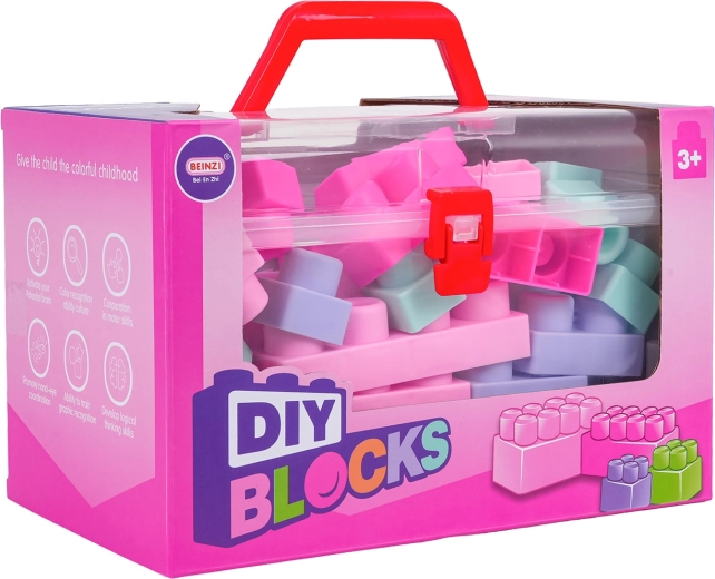 Set de bloques de construcción blandos, 40 piezas