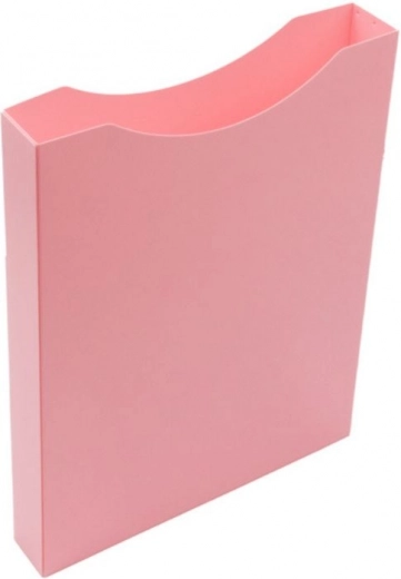 Caja para cuadernos A4 de PP Pastelini rosa
