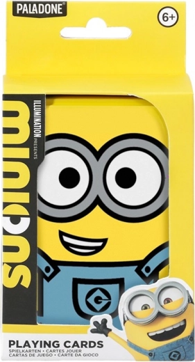 Cartas de juego Minions en caja de lata