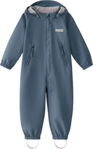 Mono de softshell Leokid Lilo storm blue talla 80