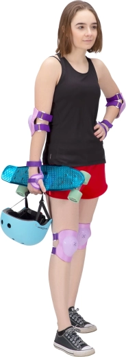 Protección completa para patinaje y tabla