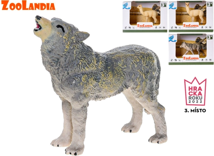 Zoolandia figura de plástico de llama – animalito para el zoo