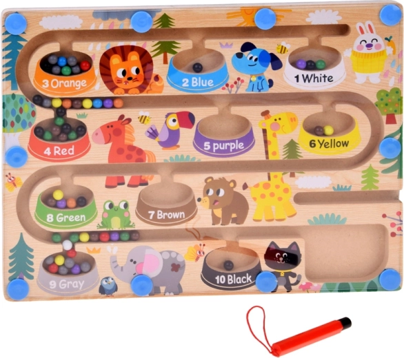 Aprender los colores y los números jugando