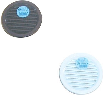 Rejilla de ventilación con malla, diámetro 110 mm, blanca