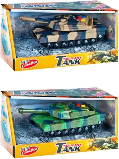 Tanque a pilas con sonido y luz