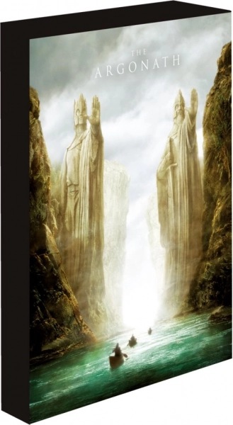 Cuadro LED iluminado El Señor de los Anillos Argonath 30 × 40 cm