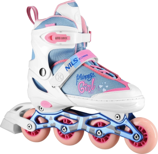 Patines en línea NILS Extreme Princess – Blanca (707526-1)