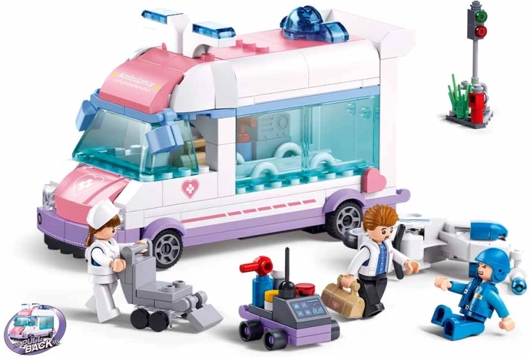 Sluban Metropolis ambulancia de primeros auxilios