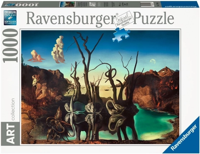 Puzle 2D 1000 piezas Dali Ravensburger