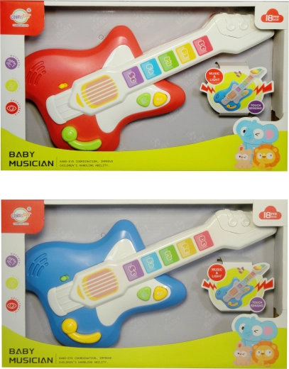 Guitarra infantil con luces y sonidos