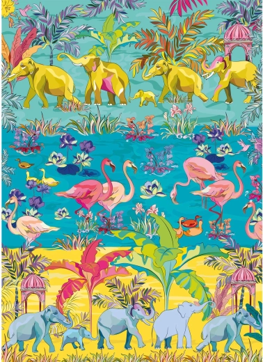 Puzzle Oasis tropical 1000 piezas GIBSONS