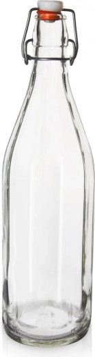 Botella de vidrio con cierre de clip 750 ml