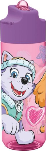 Botella de plástico Ecozen Paw Patrol 540 ml rosa