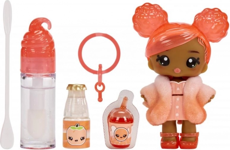 Yummiland muñeca pequeña con brillo de labios Piper Peach