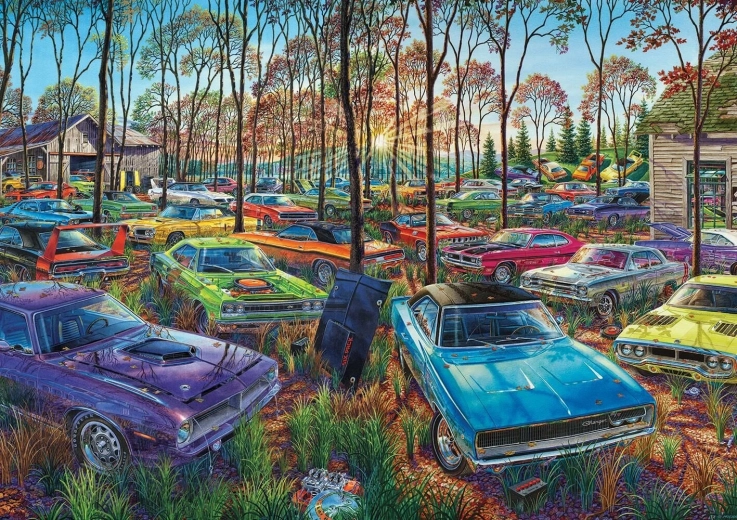 Puzzle Desguace 1000 piezas ART PUZZLE