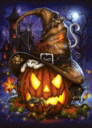 Puzzle Spooktacular de 1000 piezas de Cobble Hill