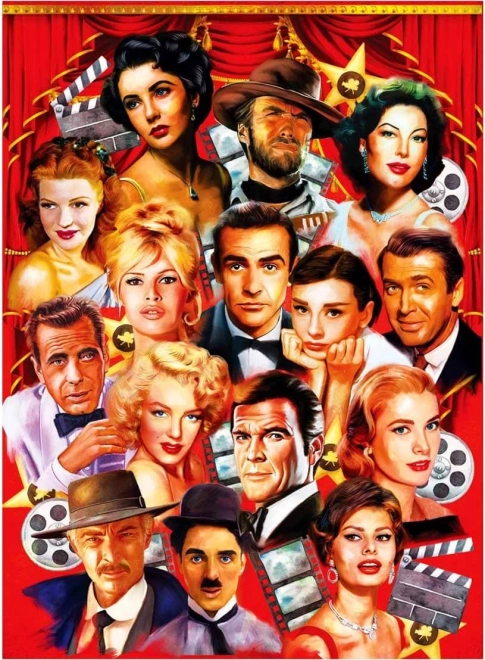 Puzzle ANATOLIAN Estrellas de Hollywood 1000 piezas