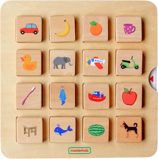 Masterkidz juego Montessori de emparejamiento de sombras y parejas