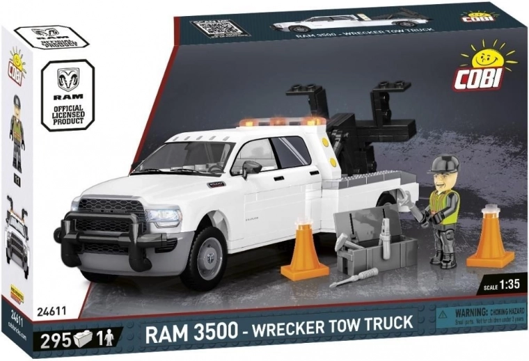 Cobi set de construcción Dodge Ram 3500 grúa de remolque 1:35