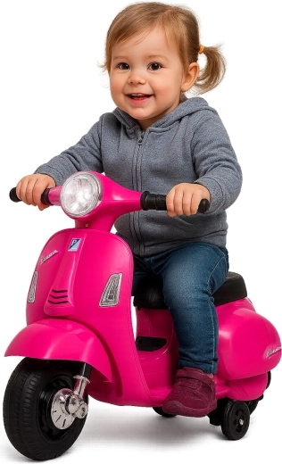 Scooter eléctrico infantil Vespa Mini rojo