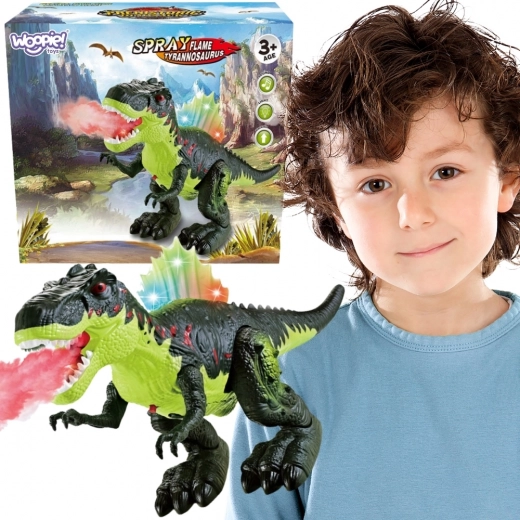Woopie dinosaurio caminante Tyrannosaurus Rex con efectos de luz y sonido