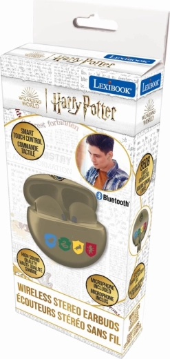 Auriculares inalámbricos infantiles intraaurales HARRY POTTER con estuche de carga