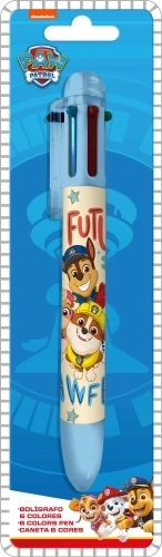 Bolígrafo Paw Patrol de 6 colores