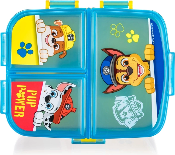 Diseño colorido con los héroes de PAW PATROL